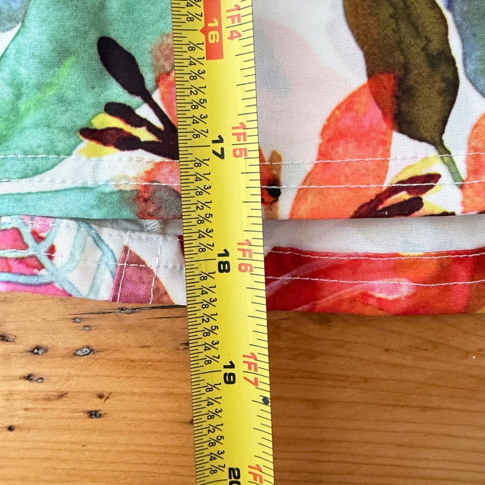 NWT RipSkirt Hawaii Wrap Skirt Floral XS Length 2 Tropical Colorful Beach Resort - Picture 7 of 7